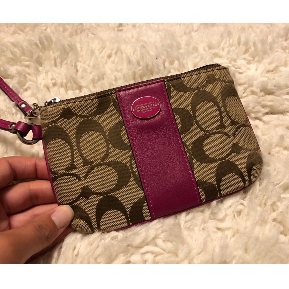 Authentic Coach wristlet